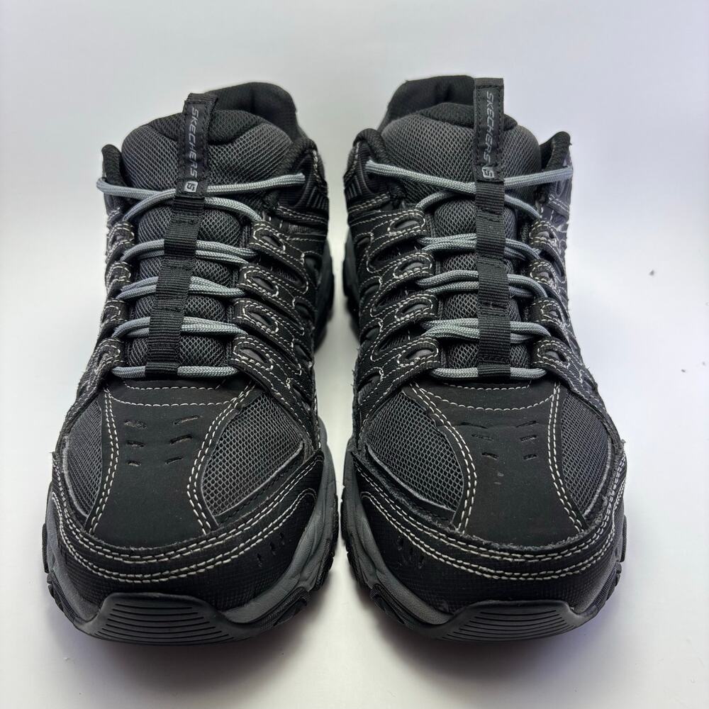 SKECHERS "After Burn M.Fit 2.0" Black/Gray Shoes Men’s Size 10.5 - Picture 4 of 12